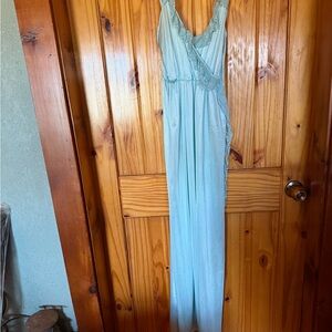 Vintage Blue Flair Nightgown